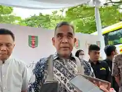 Bamsoet-Seskab Teddy Melaksanakan Halalbihalal di Rumah Ketua MPR Muzani
